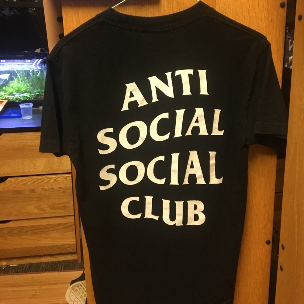 Anti social social club tee